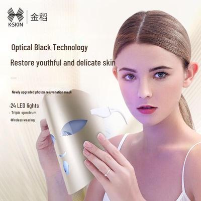 K·SKIN Wireless LED Light Therapy Face Mask CN Plug (adapter Included)