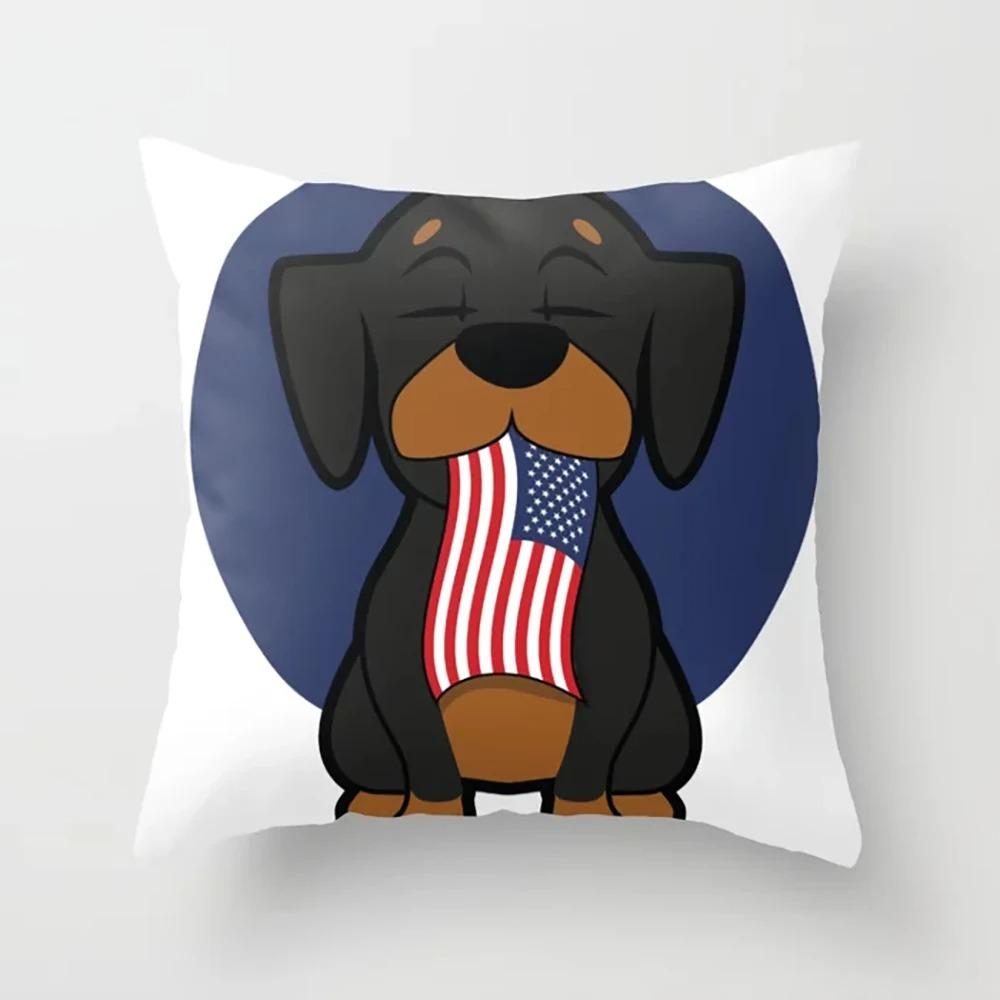 Cute Animal Pattern Pillowcase Office Living Room Car Ornaments Home Pillowcase