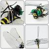 12cm Simulation Dragonfly Outdoor Mosquito Repellent Insect Model Garden Hanging Ornaments