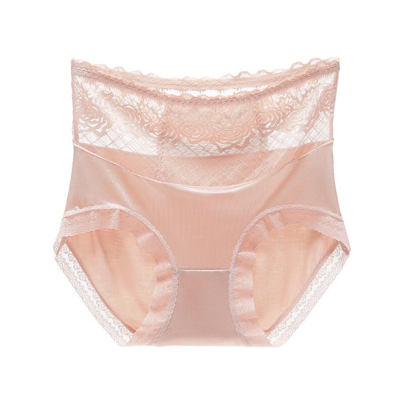 Aimeifen Modal Lace High-Waist Tummy Control Briefs 2-Pack