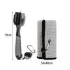 Golf Cleaning Brush Towel Comfortable Golfer Gifts Club Kit Groove Cleaner for