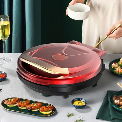 Automatic Electric Pancake Maker with Double-Sided Heating and Deepened Frying Pan, Featuring Auto Power-Off.