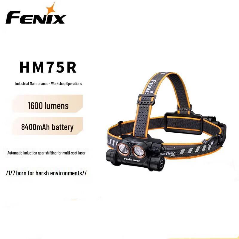 

FENIX HM75R High-Performance Rechargeable Headlamp