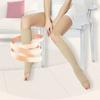Opaque Elastic Anti-Fatigue Varicose Vein Open Toe Pressure Stockings Compression Socks