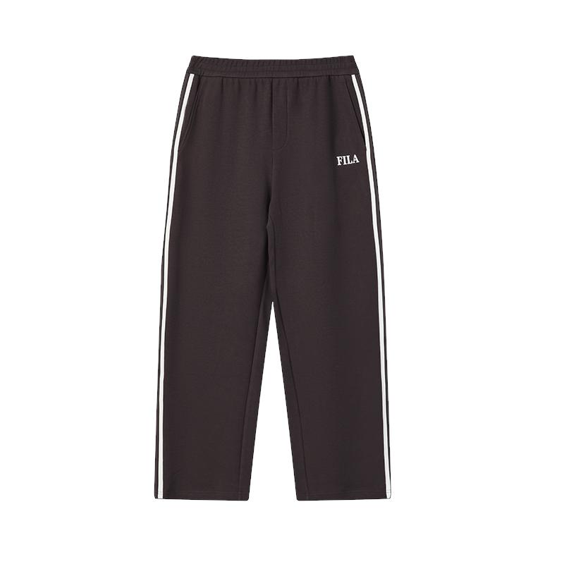 

FILA Original Fashion Classic Retro Sport Simple Versatile Comfortable Wide-Leg Knitted Casual Pants Men bottoms Decayed-Wood-Brown F11M619605FBN 2XL
