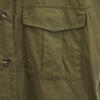 Nano Universe Short Sleeve Shirt Dress F Khaki Women Used