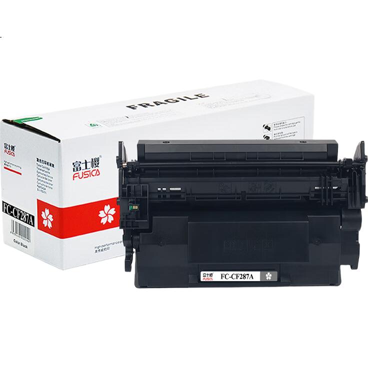 FUSICA CF287A Black Toner Cartridge Professional Edition Compatible with HP 87A for M506n M506dn M506x M501n M501dn M527dn 527c 527z 527f