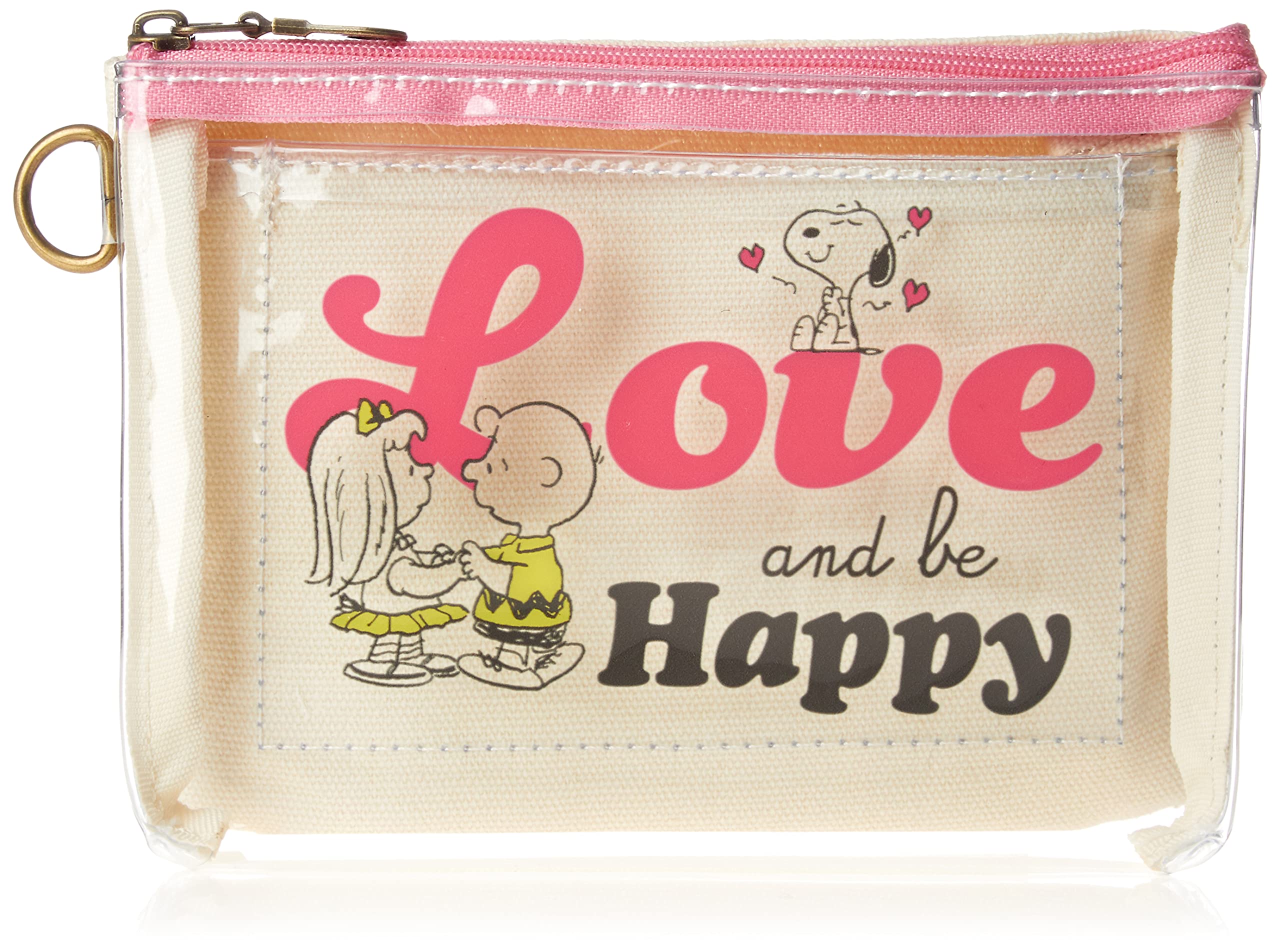 Косметичка Снупи 0055 Женская Розовая (SPZ-2262) Свободный размер