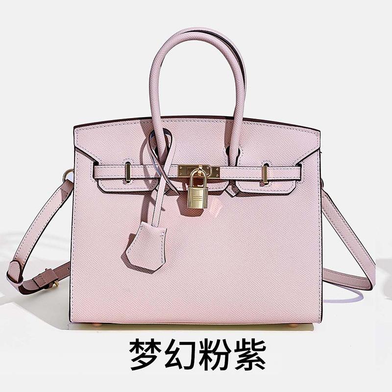 Platinum Bag, Handbag, Large-capacity Commuting To Work, Real Cowhide Women's Bag