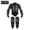 Giacca Corazza da Moto Set Ginocchiere Off-Road ATV Dirt Bike Protezione per Pendolarismo Urbano