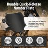 Universal Front Number Plate License Registration Plate For Surron S X Talaria Sting MX3 MX4 Dirt Bike Motocross Electric E-Bike