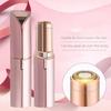 Electric Eyebrow Trimmer Mini Eye Brow Epilator Facial Lipstick Shape Hair Removal Portable Women Painless Razor Shaver Care