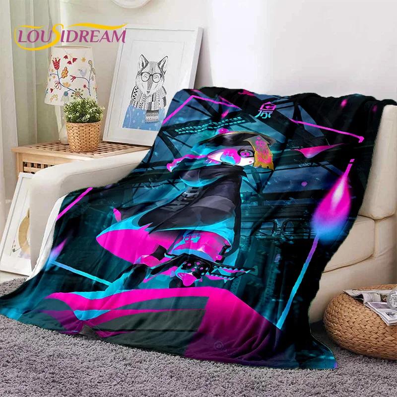Splatoon3 PC Gamer Cartoon Game Soft Flannel Blanket for Beds Bedroom Sofa Picnic,Throw Blanket for Cover Outdoors Leisure Gift