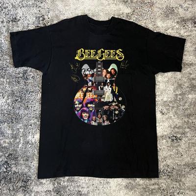 New Bee Gees Guitar Signature Gift For Fans Unisex S-5XL Shirt SS1461 Unisex T-Shirt