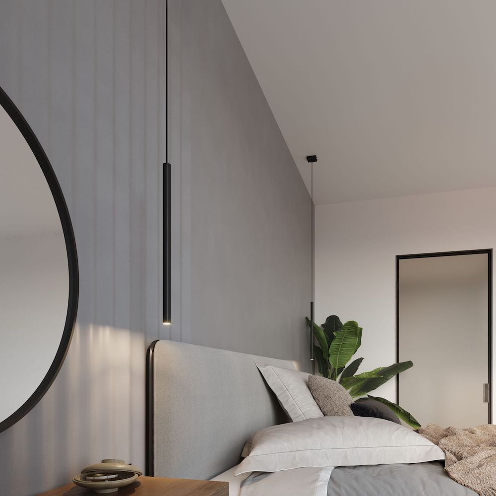 PASTELO 5 Black Hanging Lamp
