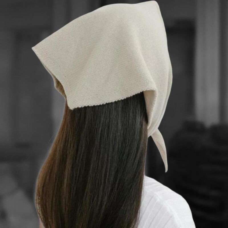 Women's Triangle Hair Towel Daily Plain Design