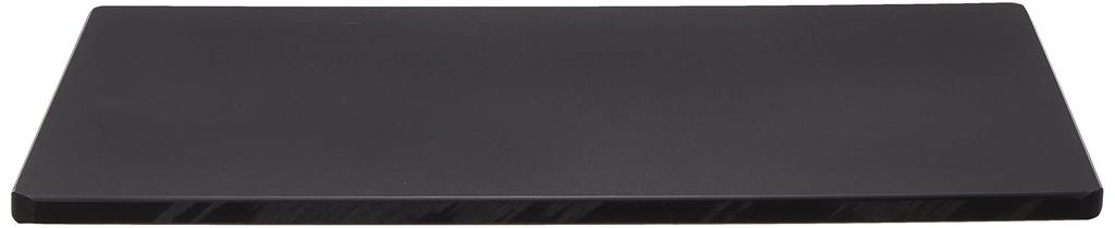 Endo Shoji Commercial Small Cutting Board for Counter, Black Polyethylene, Made in Japan AMNE901