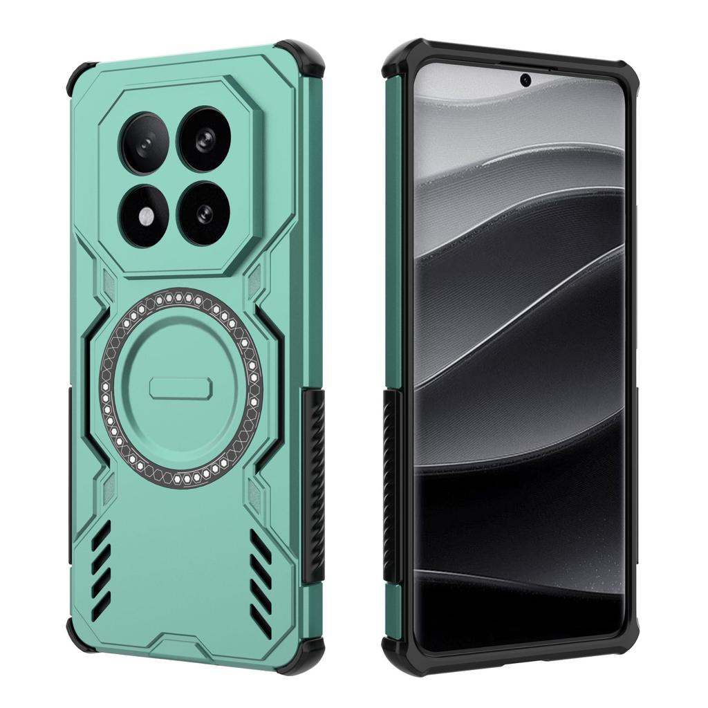 Armor Anti-Shock Protector Phone Case for Xiaomi Redmi Note 15 Pro Plus 5G 4G Note15 14 Pro+ Note15 Magnetic Wireless Charging