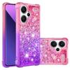 Mehrfarbige Quicksand Flüssig-Glitzer Hülle Für Redmi Note 14 13 Pro Plus Note 13 14 Pro 4g 5g Stoßfeste Dynamische Schutzhülle