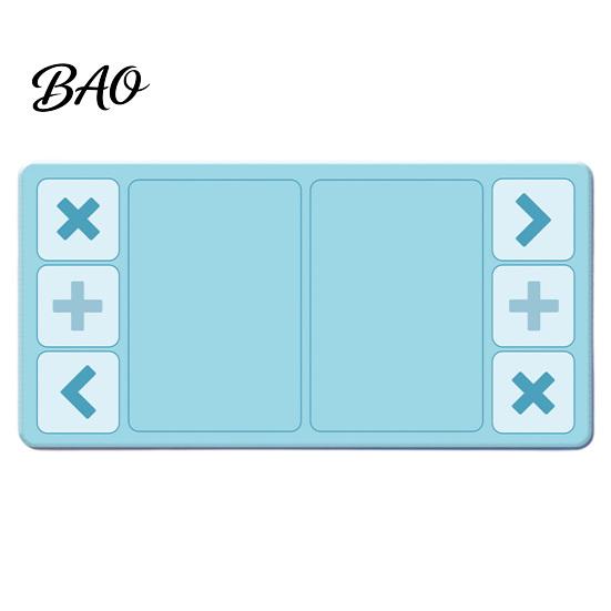 Classroom Trading Station Fidget Board Mat, Non-Slip Rubber Table 24 x 12 Desktop Play Mat Inch Kids Toy Board, Gift for Collectors Non Slip Desk Pad