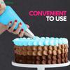 Stainless Steel Piping Nozzle Set,Cake Decorating Tools, Cream Glue Piping Nozzles,Thickened EVA Piping Bags