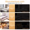 Versatile Portable Blackout Blind, Blackout Material 300X150cm Cut To Size Blackout Blinds Stick On Window For Bedroom