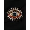 Fashion Retro Devil's Eye Exquisite Women's Sweater Brooch