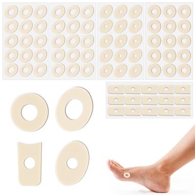 75Pcs Corn Cushions Self-Adhesive Foot Care Cushions Pads (Combination Style)
