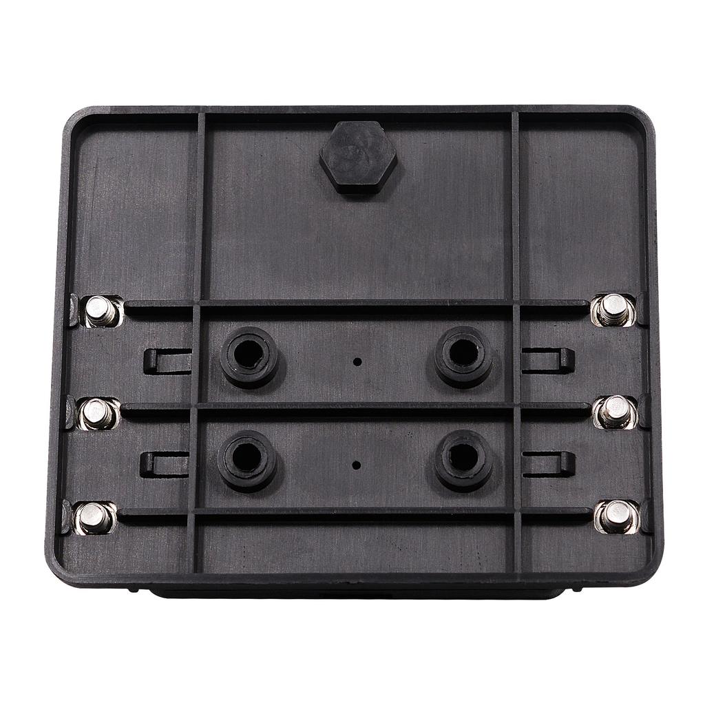 Protective Components Fuses and Accessories for Car Blade Fuse Box Holder 6 Ways Modified Terminal Block with LED Warning Light Electronic Accessories