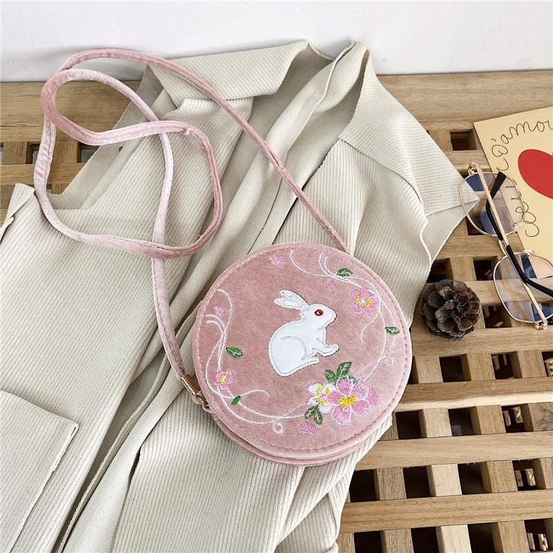 Сумки Новые сказочные детские сумки Антикварные модные круглые сумки Женские сумки Сумки через плечо Сумка-мессенджер Подарки розовый