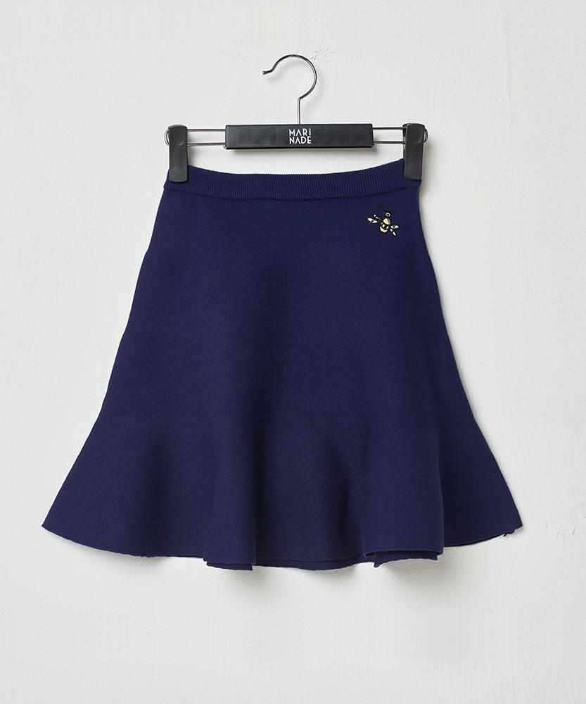 Marinade Mini Flare Knit Skirt - 4 Colors