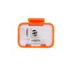 Universal Motorcycle Turn Signal Indicator 2 Pin Speed Adjustable LED Flasher Relay 12V Orange
