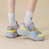 Thick-soled Dad Shoes Autumn New Leather Small Tire Sole Breathable Sports Casual Shoes