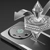 For Huawei Mate 60 Pro Phone Case Drop-proof Metal+TPU+PC Back Cover