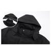 Winter Graphene Thermal Magnetic  Clothing Men Couple Models Padded Hooded Jacket Men