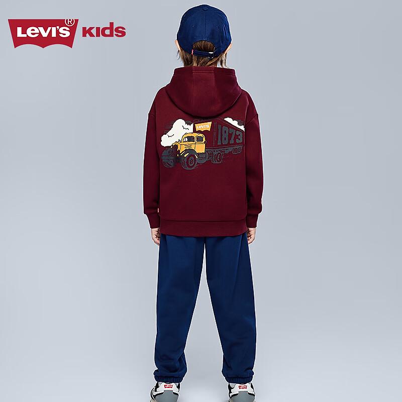 Levi's Kids' Fleece Lined Hooded Tracksuit Set