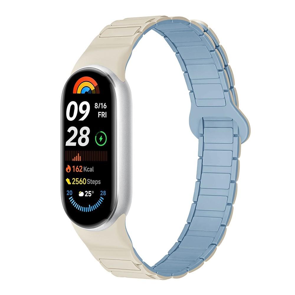 Silicone Strap For Xiaomi Mi Band 10 9 8 Wristband Accessories Magnetic Bracelet Belt Pulseira Correa Xiaomi Smart Band 8 9 10