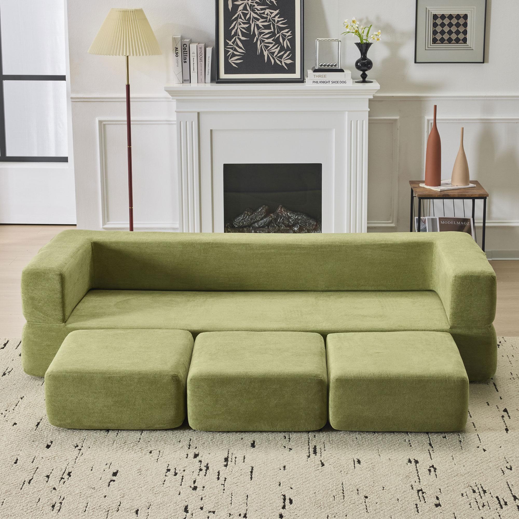 Ebern Designs Convertible Sofa Set with