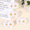 4Pcs Flower Hair Clips Sweet Double Floral Hairpins Cute Elegant Daisy Barrette For Girls Children Hawaiian Headwear Accesories