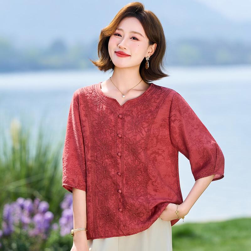 SIFONE Women s Summer Loose Fit Blouse 3XL
