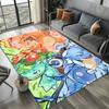 3D Game Japanese Kawaii Anime Carpet Rug Art for Room Decor Home Bedroom Sofa Gifts Game Area Rug Non-slip Floor Mat P-P-okemonS