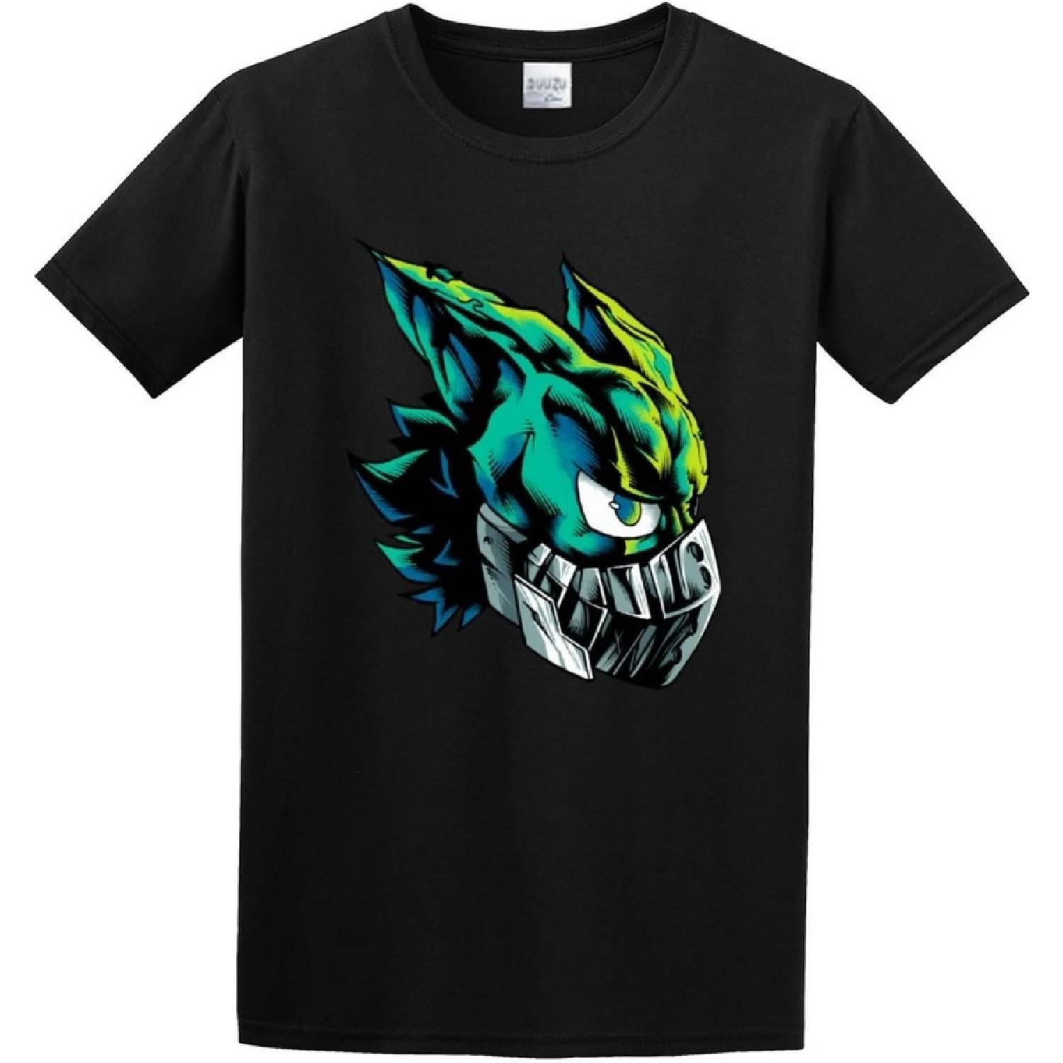 TAO JIN HUAN Man s T-Shirt Deku Mask S-3XL Black XS XXXXXL разноцветный