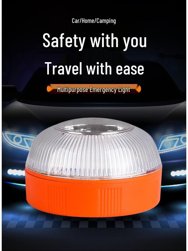 V16 Multi-Use LED Spanish Car Warning & Roadblock Light