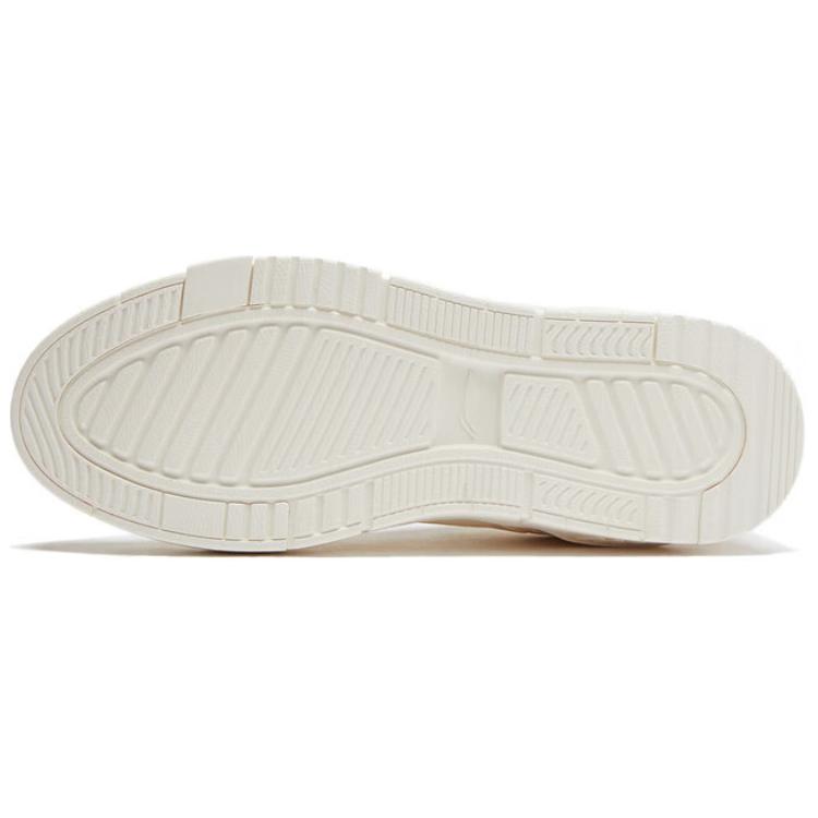 Li Ning Common 80s Soft Rebound Thick Sole Increased Height Comfortable Versatile Non-Slip Wear-Resistant Low-Top Skate Shoes Women Sneaker AGCU040-2