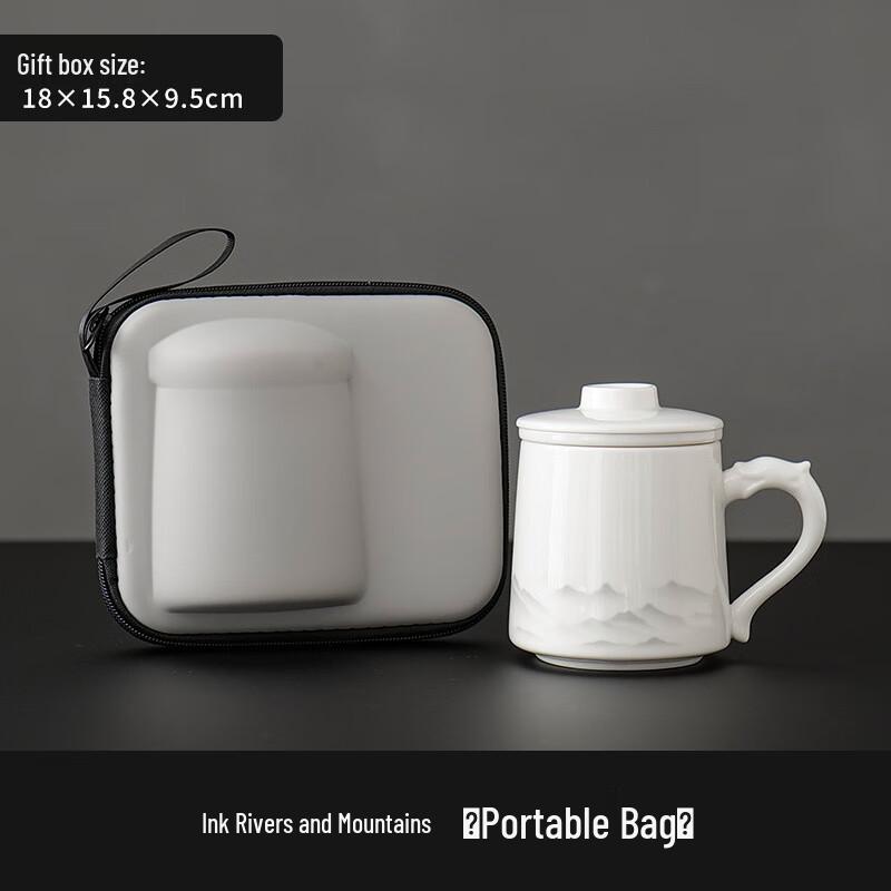 TingLe Ceramic Tea Infuser Cup & Gift Set