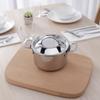 Double Handle Baby Food Pot 10CM Small Cooking Pot Slow Cooker Mini Milk Pot  Stove