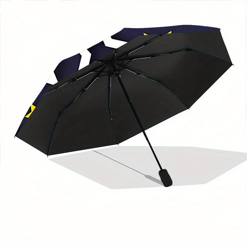 1pc Stars Night Automatic Open/close, All-Season Portable Folding Umbrella, Travel, Everyday, Formal Events - Compact Luxury Parasol, Outdoor Accessor