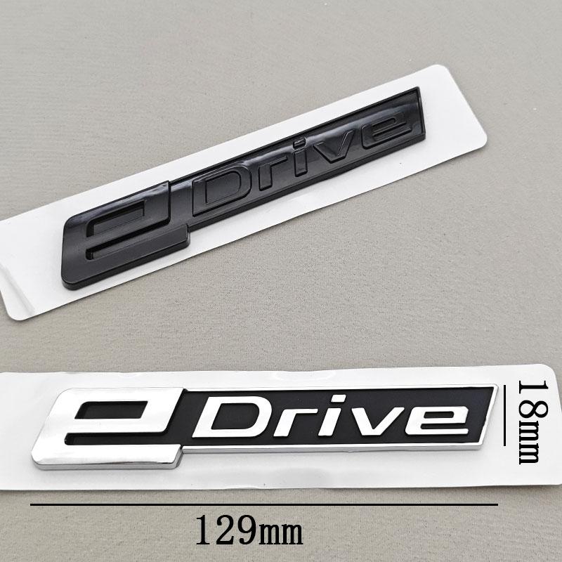 3D ABS Car Sticker eDrive Badge for BMW 330e 320e 530e 520e 340e 535e 325e I4 I5 I7 X3 X5 Rear Trunk Emblem Sticker Accessories Uq2