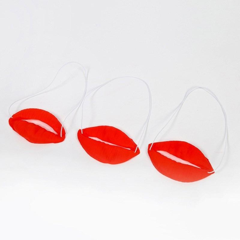 Flexible Vinyls Komische Lippen Accessoire Mode Design Für Halloween Kostümpartys Und Interaktive Soziale Treffen