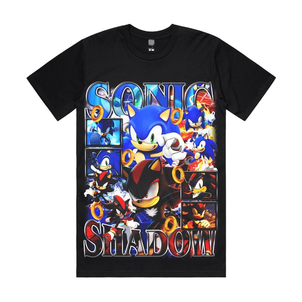 

Sonic and Shadow TShirt Unisex T-Shirt XL